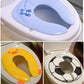 Siège de toilette pliable et portable